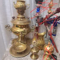 سرویس سماور زغالی ۶لیتری برنج نونو