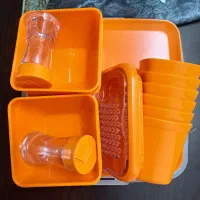 سرویس ظرف مسافرتی ۶نفره نو