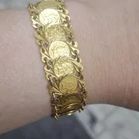 فروش دستبند و گردنبد طلا کاملا سالم
