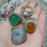 انگشتر مردانه نقره