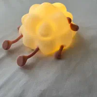 چراغ خواب طرح سیلیکونی گوسفنده خفته