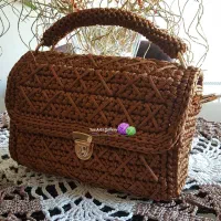 کیف مکرومه بافی