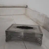 ست جا دستمال کاغذی و دستمال