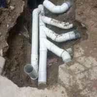 چاه کنی.لوله کشی آب فاضلاب. وصل اگو . تخریب