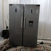 یخچال فریزر دوقلو سینجر درحدجهزیه بدون حتی یک نقطه