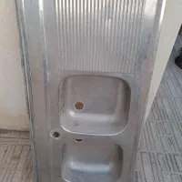 سینک ظرفشویی دو لگنه ضخیم