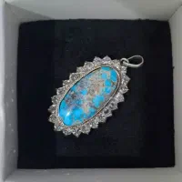 گردنی فیروزه نقره