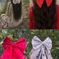 گیره های مجلسی  دست دوز پارچه ای و روبانی