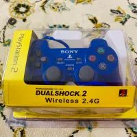 دسته بازی پلی استیشن 2 رنگ بولو ps2
