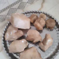 سنگ کلسیت تزیینی همراه با برگه آزمایش