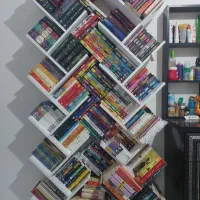 شلف کتابخانه درختی قفسه