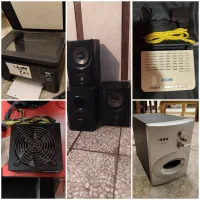 پرینتر بلندگو اسپیکر پاناسونیک پاورکولر مستر مودم