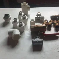 شیرآلات و اتصالات برنجی پیسوار و یکسر فلز