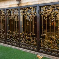 طرح های فرفورژه و مشبک حفاظ پنجره و درب آکاردئونی