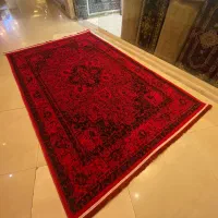 فرش ۱۲ و ۹ و ۶ متر مشهد فانتزی سینتر قرمز طوسی و
