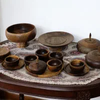 سرویس پذیرایی چوب گردو