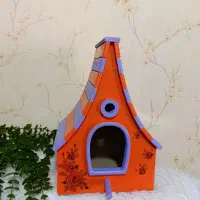 لانه پرنده چوبی