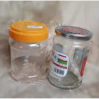 ظرف دبه و قوطی پلاستیکی و شیشه‌ای درب دار ارزان