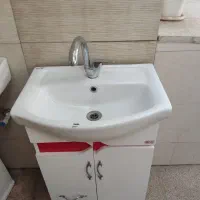 روشویی با کمد ابعاد روشویی ۵۵ در ۳۳