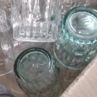 لیوان شیشه ای وشیشه های ترشی