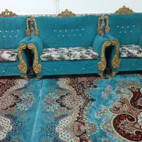 مبل رنگ فیروزه ای