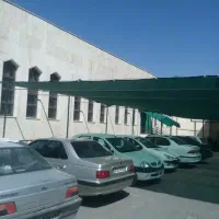 تور (توری) سبز شید سایبان برزنت