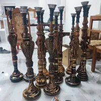 قلیان چوبی کافه ای کوک