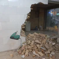 تخریب گچ دیوار بتن سیمان پله سقف