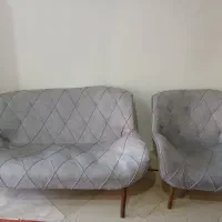 فروش مبل راحتی ۳ نفره یک عدد تک و یک دونفره