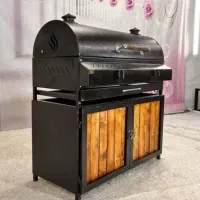 باربیکیو کابینت دار ۹۰ سانتی