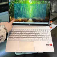 لبتاب پاولیون رنگ سفیدلمسی  Hp Pavilion 15 Laptop
