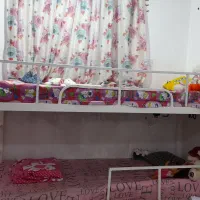 تخت خواب تک نفره دو طبقه