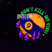 تابلو بلکلایت با طرح مربوط به بیلیارد Blacklight|تابلو، نقاشی، عکس|تهران, دریان‌نو|دیوار