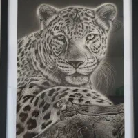 تابلوی سیاه قلم