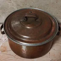 قابلمه مسی چکشی