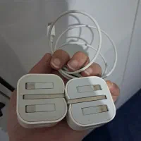 ۲ عدد شارژر آیفون اصلی