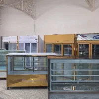 یخچال مکعبی و ویترینی ایستاده نو و stok