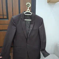 کت و شلوار قهوه ای مردانه