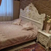 تخت دونفره چوبی