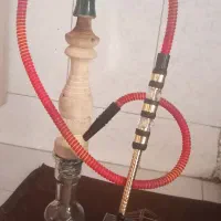 قلیان همراه با منقلو زغال گردون و کیف کولی