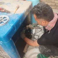 سرویس کار کولر ولوله کشی نصب پمپ وشیرالات