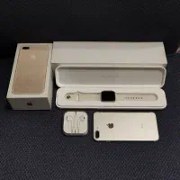 iphone 7plus 128GB + (watch-headphone)|موبایل|کرج, شهرک بهارستان|دیوار