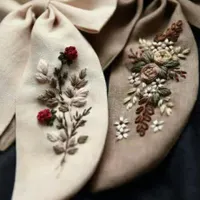 گلدوزی روی لباس|لباس|شاهین‌شهر, فردوسی|دیوار