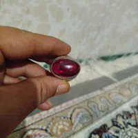 انگشتر یاقوت نقره ۲۳گرم