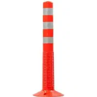 استوانه کله قندی مثلتی فلزی راهنمایی تابلو ترافیکی