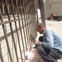 جوشکاری آهنگری سیار نرده،حفاظ،حتی یه خالجوش