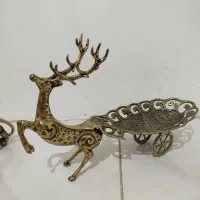 مجسمه برنزی دوعدد