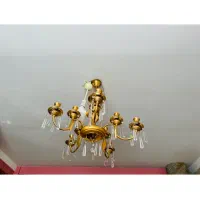 لوستر با آبکاری طلا اصل