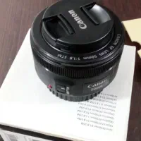 لنز 50mmکانن صفر f1.8STM