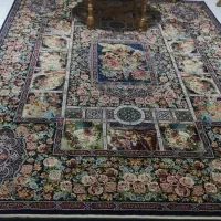 یک جفت فرش ۹متری باغ ارم  دست بافت گونه